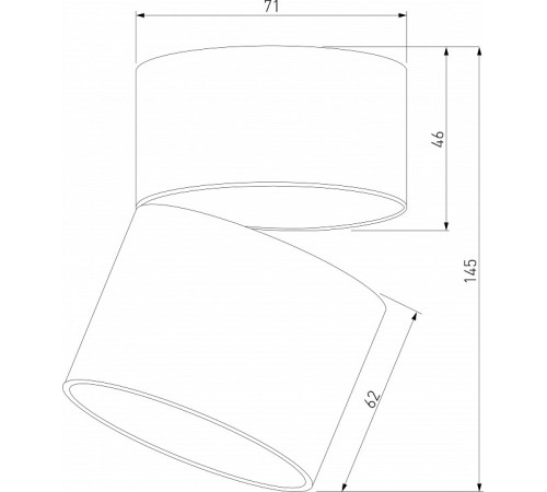 Накладной светильник Elektrostandard Rolly a067488