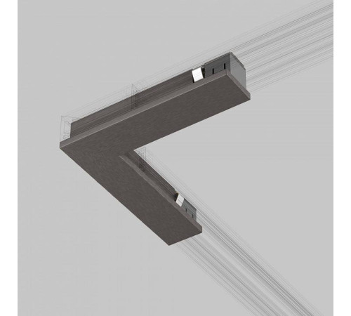 Соединитель угловой L-образный для треков накладных Elektrostandard Line Magnetic a069719