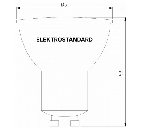 Лампа светодиодная с управлением через Wi-Fi Elektrostandard Умная лампа GU10 BLGU1018
