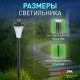 Наземный низкий светильник Эра SL-PL31