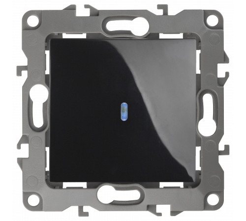 Выключатель одноклавишный с подсветкой без рамки Эра Эра 12 12-1102-06