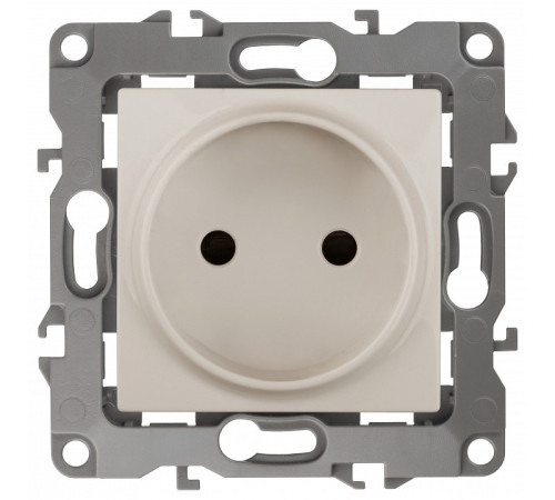 Розетка без заземления, без рамки Эра Эра 12 12-2105-02