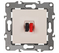 Розетка акустическая без рамки Эра Эра 12 12-3111-02