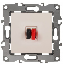 Розетка акустическая без рамки Эра Эра 12 12-3111-02