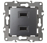 Розетка USB, без рамки Эра Эра 12 12-4110-12