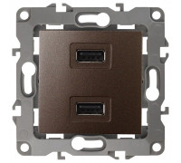 Розетка USB, без рамки Эра Эра 12 12-4110-13