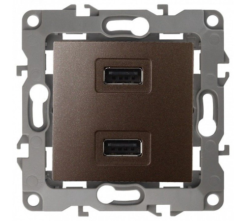 Розетка USB, без рамки Эра Эра 12 12-4110-13