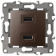 Розетка USB, без рамки Эра Эра 12 12-4110-13