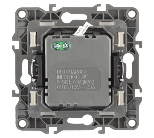 Розетка USB, без рамки Эра Эра 12 12-4110-15