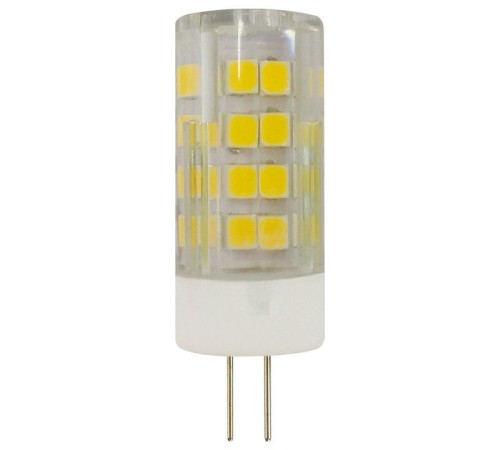 Лампа светодиодная Эра Стандарт LED JC-5W-220V-CER-827-G4