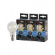 Лампа светодиодная филаментная ЭРА F-LED Шар P45 7 Вт E14 4000 К F-LED P45-7W-840-E14