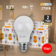 Лампа светодиодная Эра LED A60-9W-827-E27