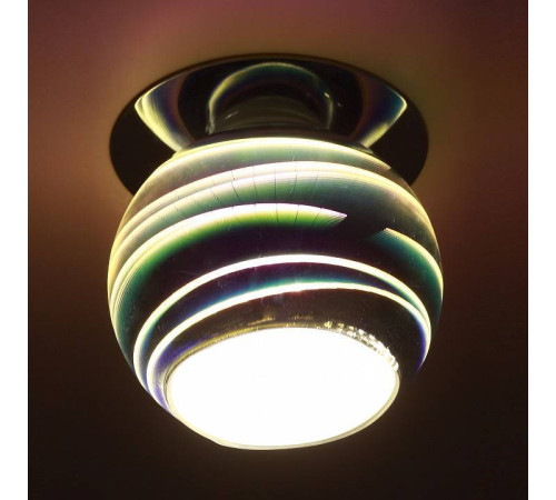 Встраиваемый светильник Эра DK88 1465JC S/CL