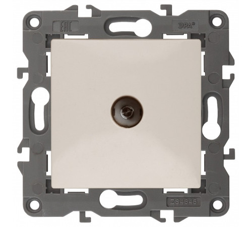 Механизм ТВ-розетки проходной Эра Эра Elegance 14-3102-02