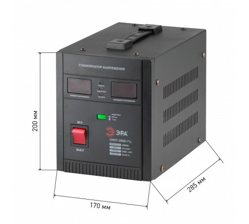Стабилизатор напряжения Эра СНПТ-2000-РЦ