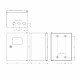 Электрический щиток накладной Эра NO_SIMPLE_STM_SHMPg(okno)-00_IP54