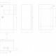 Электрический щиток накладной Эра NO_SIMPLE_STM_SHMPg(okno)-01_IP54