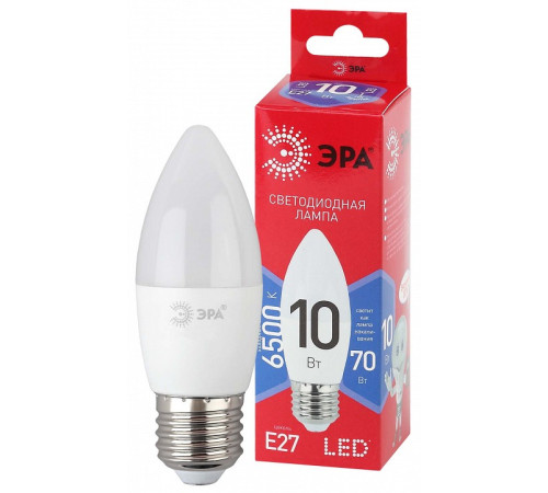 Лампа светодиодная Эра LED B35-10W-865-E27 R