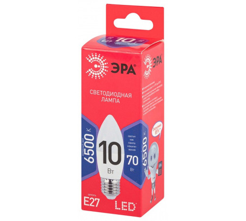 Лампа светодиодная Эра LED B35-10W-865-E27 R