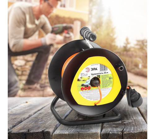 Удлинитель Эра RPx-1-2x1-20m