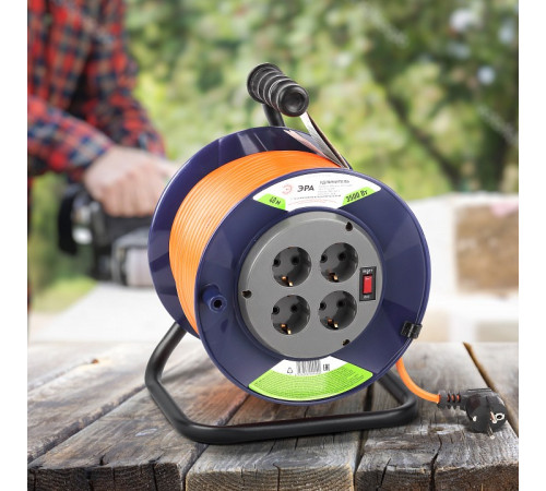 Удлинитель Эра RPx-4es-3x1.5-40m