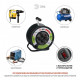 Удлинитель Эра RMx-4es-3x1.5-30m-IP44(KG)