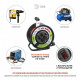 Удлинитель Эра RMx-4es-3x1.5-30m-IP44