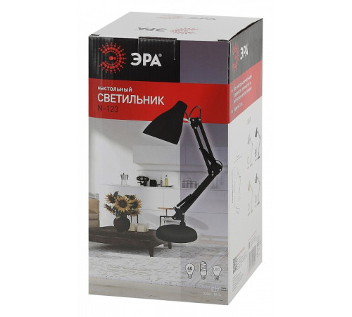 Настольная лампа офисная Эра N123 Б0047197
