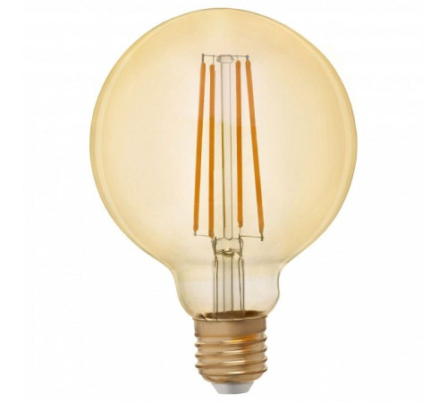 Лампа светодиодная Эра F-LED F-LED G95-7W-824-E27 gold