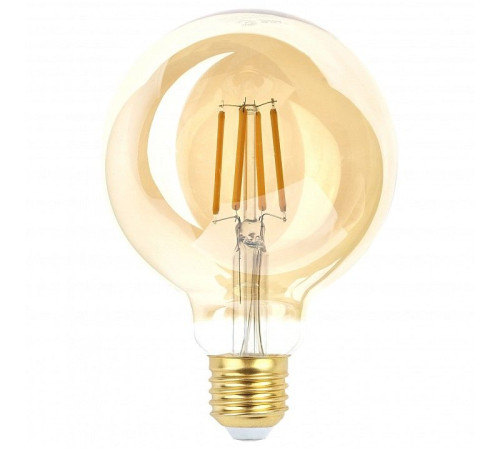 Лампа светодиодная Эра F-LED F-LED G95-7W-824-E27 gold