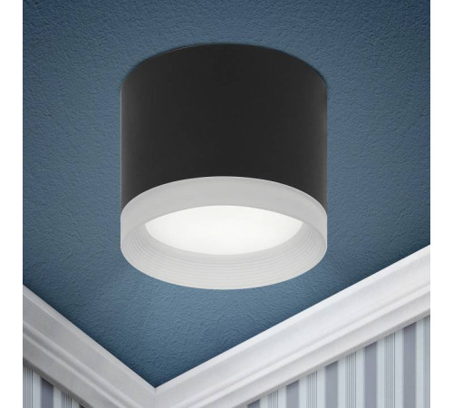 Накладной светильник Эра OL17 GX53 BK Б0049028