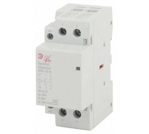 Контактор модульный Эра КМ NO-902-296