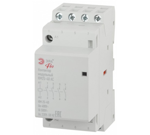 Контактор модульный Эра КМ NO-902-298