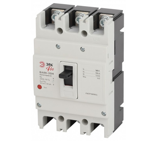 Автоматический выключатель 3P Эра ВА88-35М SVA30-3-0160-E