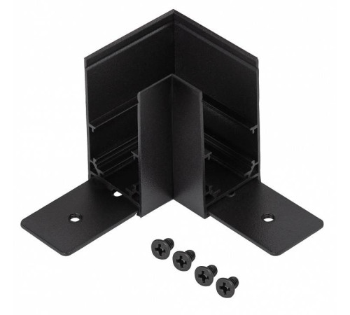 Соединитель угловой L-образный для треков накладных Эра Б0054787