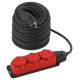 Удлинитель Эра UK-3e-3x1,5-40m-IP44(KG)