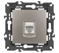 Розетка Ethernet RJ-45 без рамки Эра Эра Elegance 14-3107-16