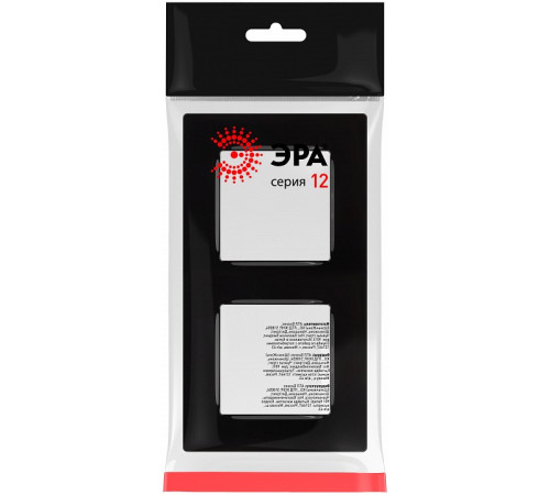 Рамка на 2 поста Эра Эра 12 12-5202-06