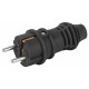 Вилка прямая ЭРА с заземлением IP44 VX13-B-IP44