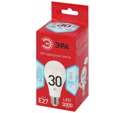 Лампа светодиодная Эра LED A70-30W-840-E27 R