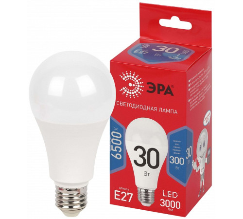 Лампа светодиодная Эра LED A70-30W-865-E27 R