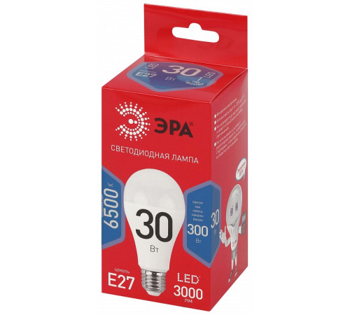 Лампа светодиодная Эра LED A70-30W-865-E27 R