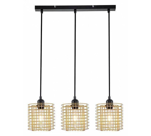 Подвесной светильник Escada Grid 10190/3S Gold