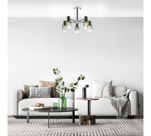 Люстра на штанге Escada Diversity 2120/5P Black