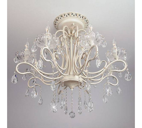 Потолочная люстра Eurosvet Etna 12205/8 белый Strotskis