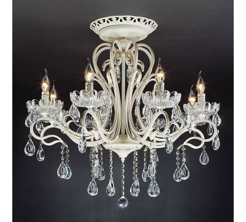 Потолочная люстра Eurosvet Etna 12205/8 белый Strotskis