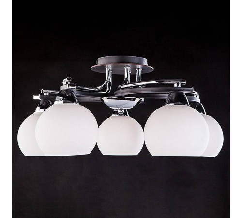 Потолочная люстра Eurosvet Larion 9654/5 хром/венге