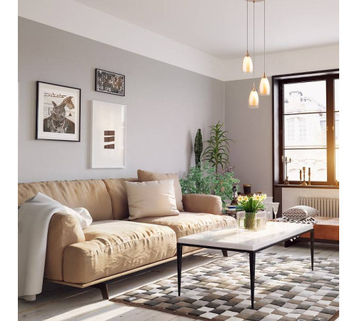 Подвесной светильник Eurosvet Cosmic 50085/3 золото