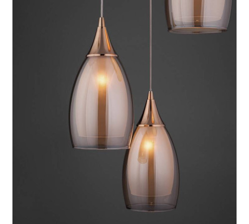 Подвесной светильник Eurosvet Cosmic 50085/3 золото