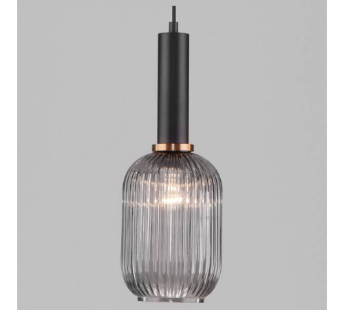 Подвесной светильник Eurosvet Bravo 50181/1 дымчатый